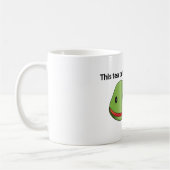 よいこの茶好みをしかし襲いなさいカエル! コーヒーマグカップ (左)