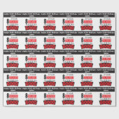 よいこれを見るために8十年かかりました ラッピングペーパー (フラット)