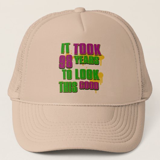 よいこれを見るために98年かかりました キャップ (正面)