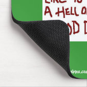 よいすくいを試みるのを好みます マウスパッド (コーナー)