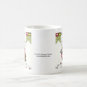 よいまたはB-a-a-a-dのクリスマスのマグ コーヒーマグカップ (中央)