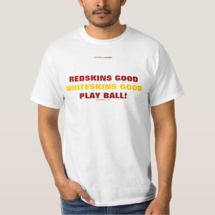 よいアメリカインディアンよいWHITESKINS Tシャツ
