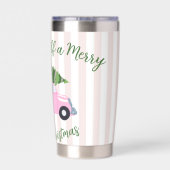 よいクリスマスを 保温保冷タンブラー (背面)