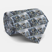 よいゾンビ対邪悪なゾンビのタイ ネクタイ (ロール)