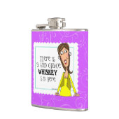 よいチャンスのウィスキーがここにありますあります フラスク (左)