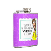 よいチャンスのウィスキーがここにありますあります フラスク (右)