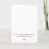 よいニュースのクリスマスカード シーズンカード (裏面)