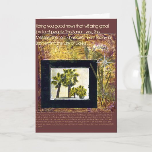 よいニュースのクリスマスカード シーズンカード (正面)