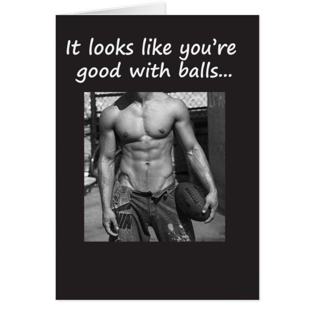 よいフットボール選手 (正面)