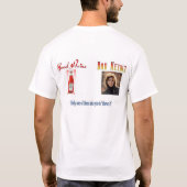 よいヘインツか悪いヘインツ Tシャツ (裏面)