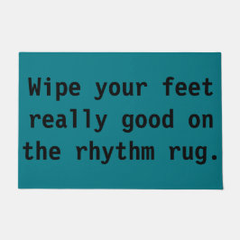 よいリズムの敷物であなたの足を実際に拭いて下さい ドアマット