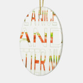 よい一日を セラミックオーナメント (左)