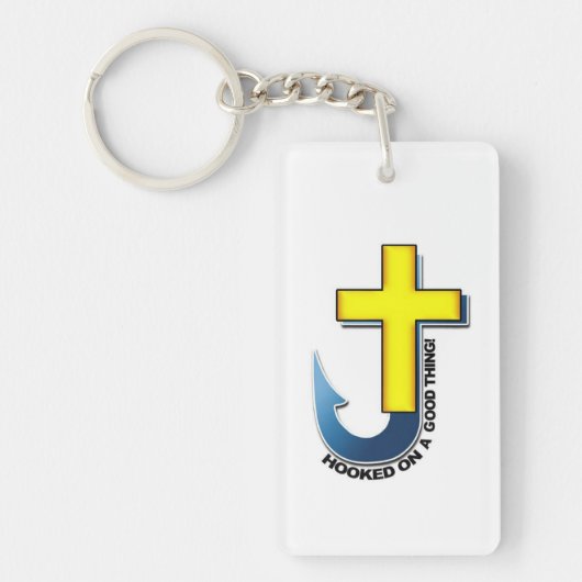 よい事Keychainで引っ掛けられる キーホルダー (正面)