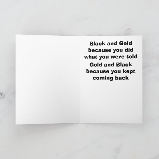 よい仕事10年の! カード (内部)