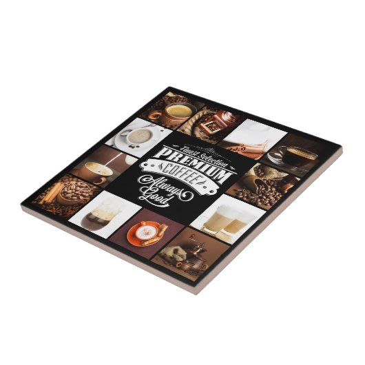 よい優れたコーヒー常に タイル (側面)