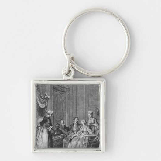 よい前兆 キーホルダー (正面)