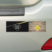 よい印の芸術のステッカー バンパーステッカー (車上)