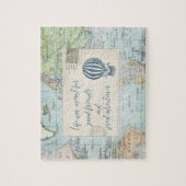 よい友人および素晴らしい冒険の引用文 ジグソーパズル (縦)