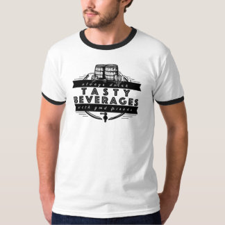 よい友人が付いている飲み物 Tシャツ