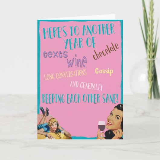 よい友人のためのカード カード (正面)