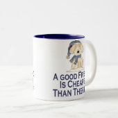 よい友人のマグ ツートーンマグカップ (正面右)