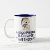 よい友人のマグ ツートーンマグカップ (左)