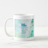 よい友人は星のようです コーヒーマグカップ (左)