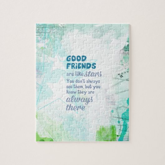 よい友人は星のようです ジグソーパズル (縦)