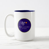 よい友人は星のよう…です ツートーンマグカップ (左)