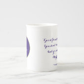 よい友人は星のよう…です ボーンチャイナマグカップ (正面)