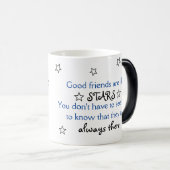 よい友人は星のマグのようです モーフィングマグカップ (正面右)