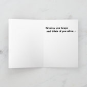 よい友人 カード (内部)