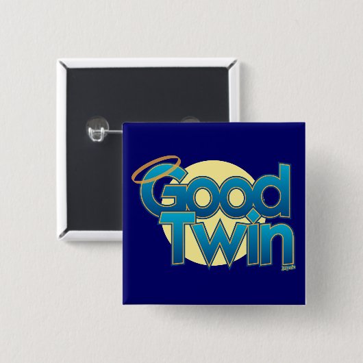 よい双生児 缶バッジ (正面&裏面)