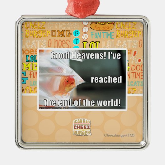 よい天国! メタルオーナメント (正面)