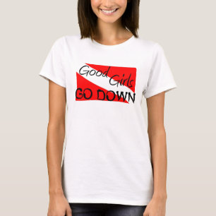 よい女の子はダウン状態になります Tシャツ