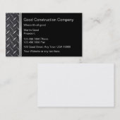 よい建設業カード 名刺 (正面/裏面)