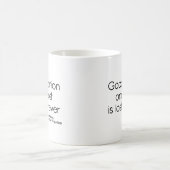 よい意見 コーヒーマグカップ (中央)