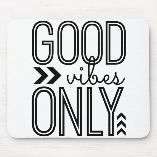 よい感情だけ マウスパッド (正面)