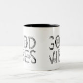 よい感情のコーヒー・マグ ツートーンマグカップ (中央)