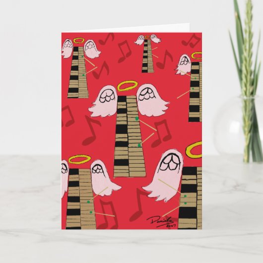 よい感情の休日の挨拶状 シーズンカード (正面)