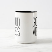 よい感情 ツートーンマグカップ (中央)