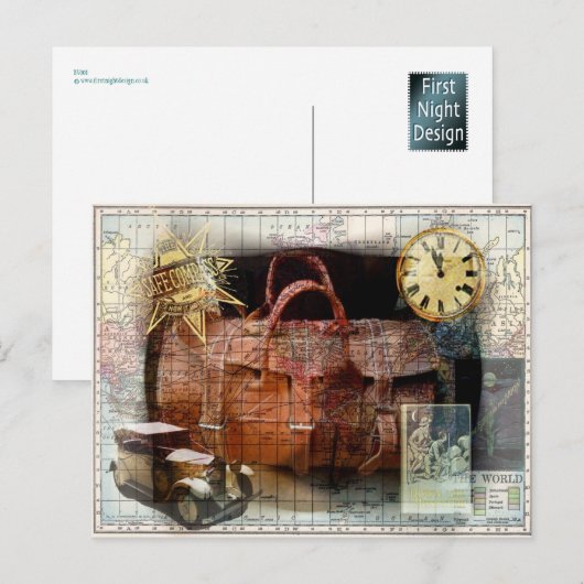 よい旅を ポストカード (正面/裏面)