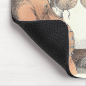 よい旧式の歯科の歯の抽出 マウスパッド (コーナー)