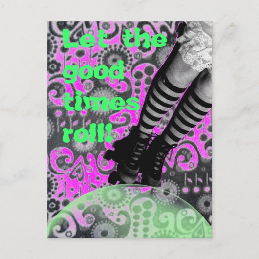 よい時ロールを許可して下さい! 招待の郵便はがき インビテーションポストカード (正面)