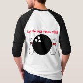 よい時ロールを許可して下さい! Tシャツ (裏面)