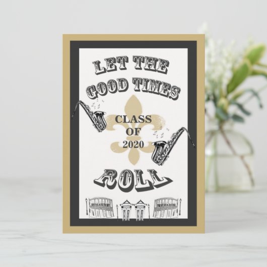 よい時ロール卒業パーティーを許可して下さい 招待状 (スタンド正面)