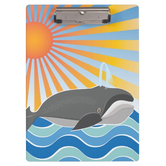 よい時間のクジラ クリップボード (正面)