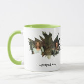 よい時、苦境のマグ マグカップ (左)