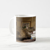 よい本のマグ コーヒーマグカップ (正面左)