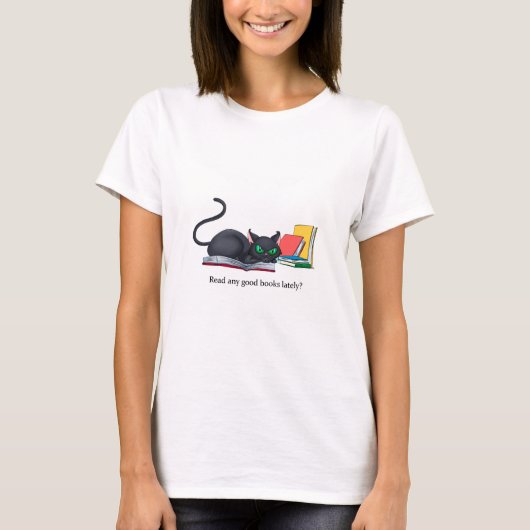 よい本を最近読んで下さいか。 Tシャツ (正面)